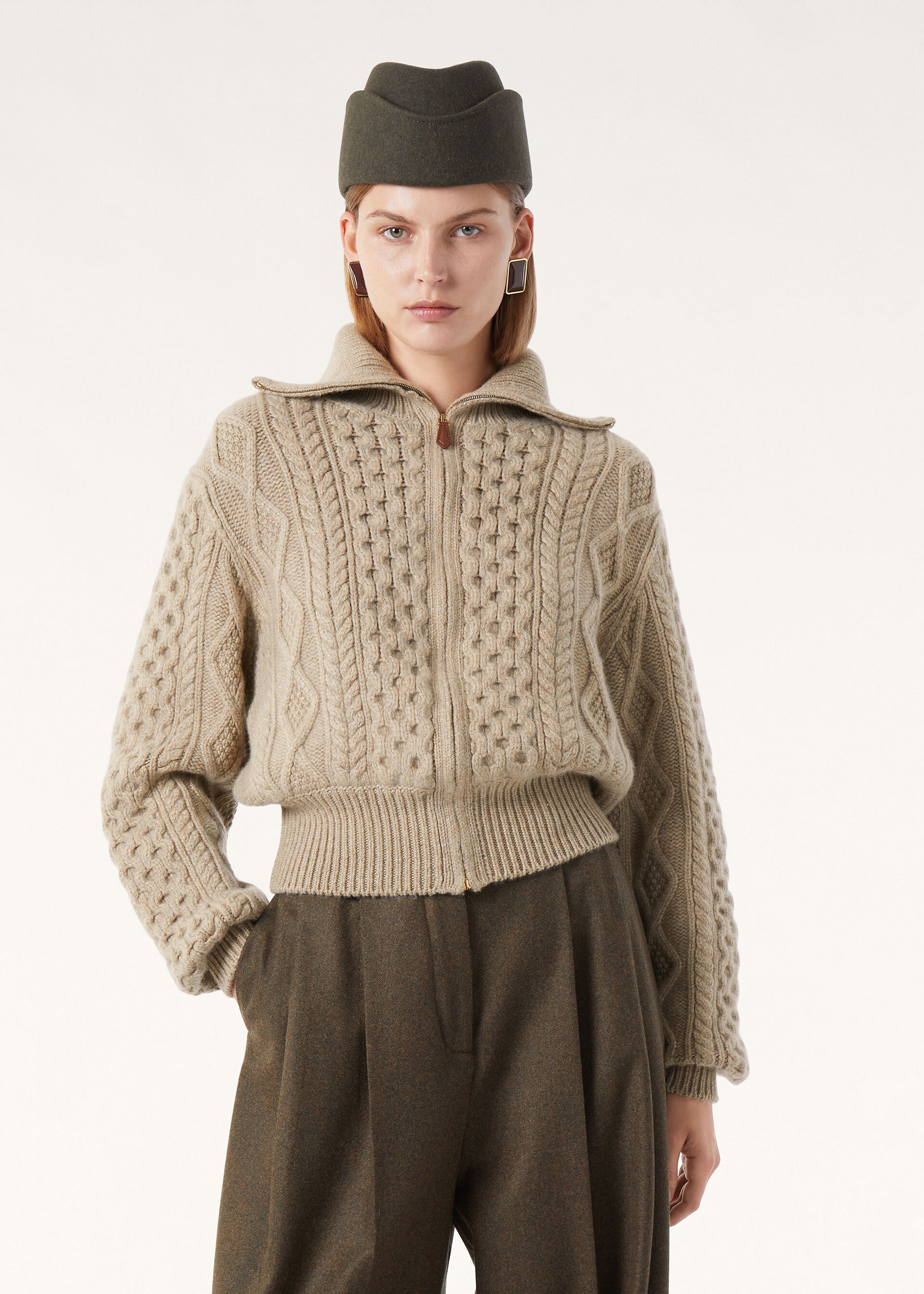 EYRE BOMBER SWEATER BABY CASH GG 5
