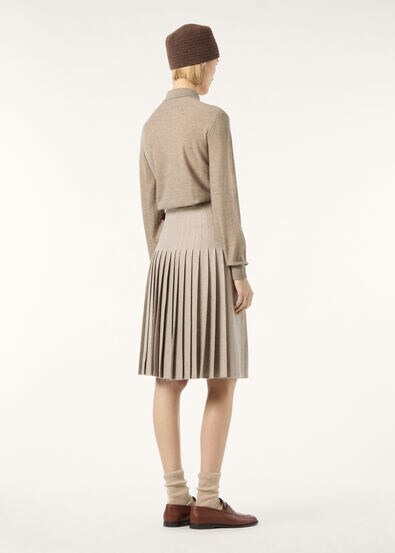 ELDERBERRY POLO CASH WOOL COTTON GG 14