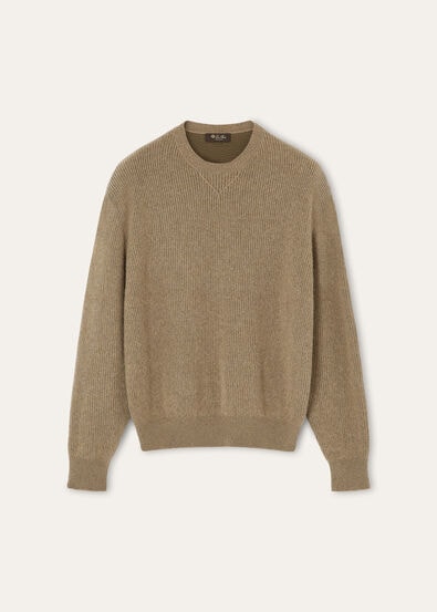 MERSEY CREWNECK SWEATER BABY CASH COTTON GG 14