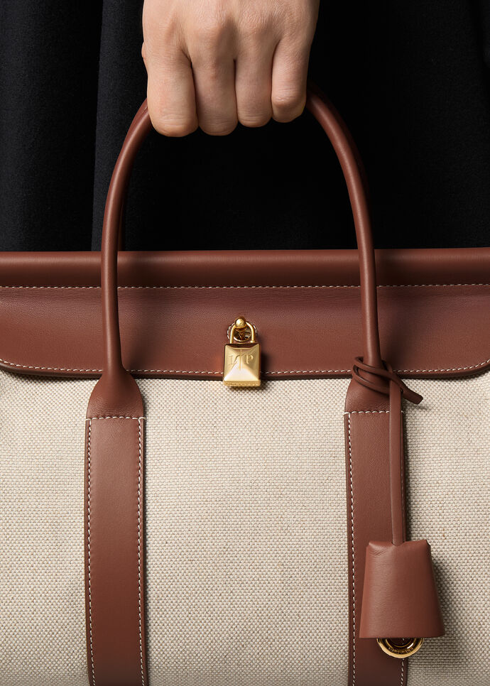 LOOM L25 NATURAL CANVAS/ROUNDED LEATHER_FAP6560_B4NE_NR_2