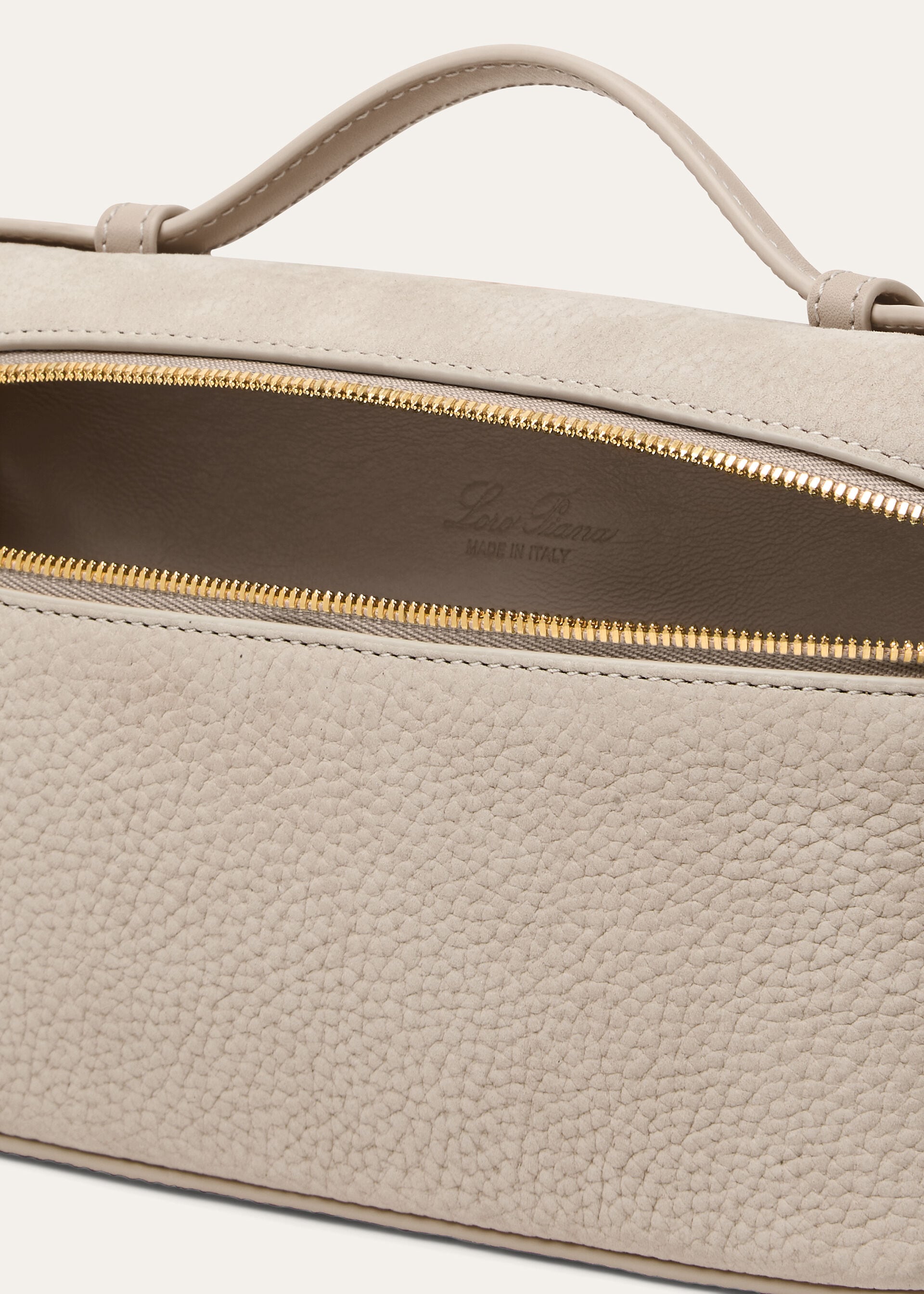 EXTRA POCKET L19 GRAINED NUBUCK/ROUNDED LEATHER