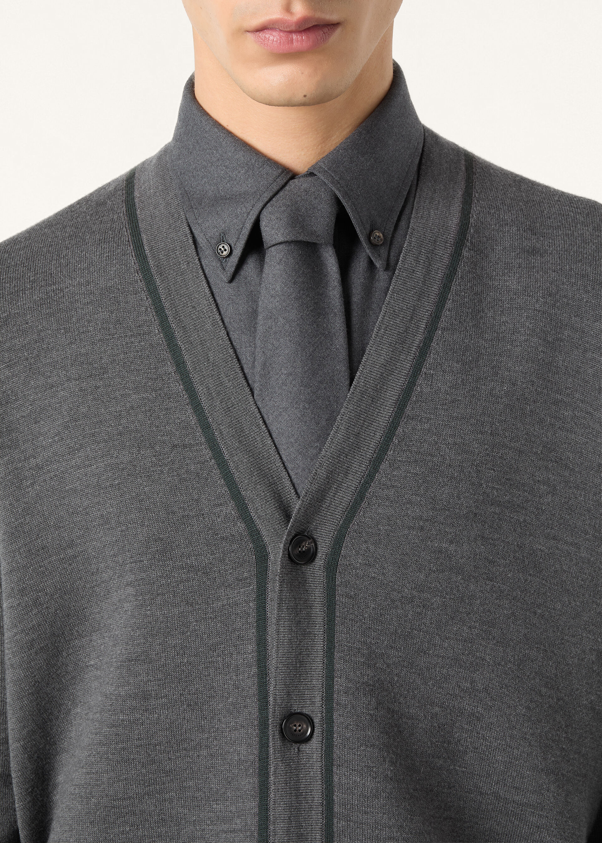 GOK DOUBLE CARDIGAN SWEATER GG 18