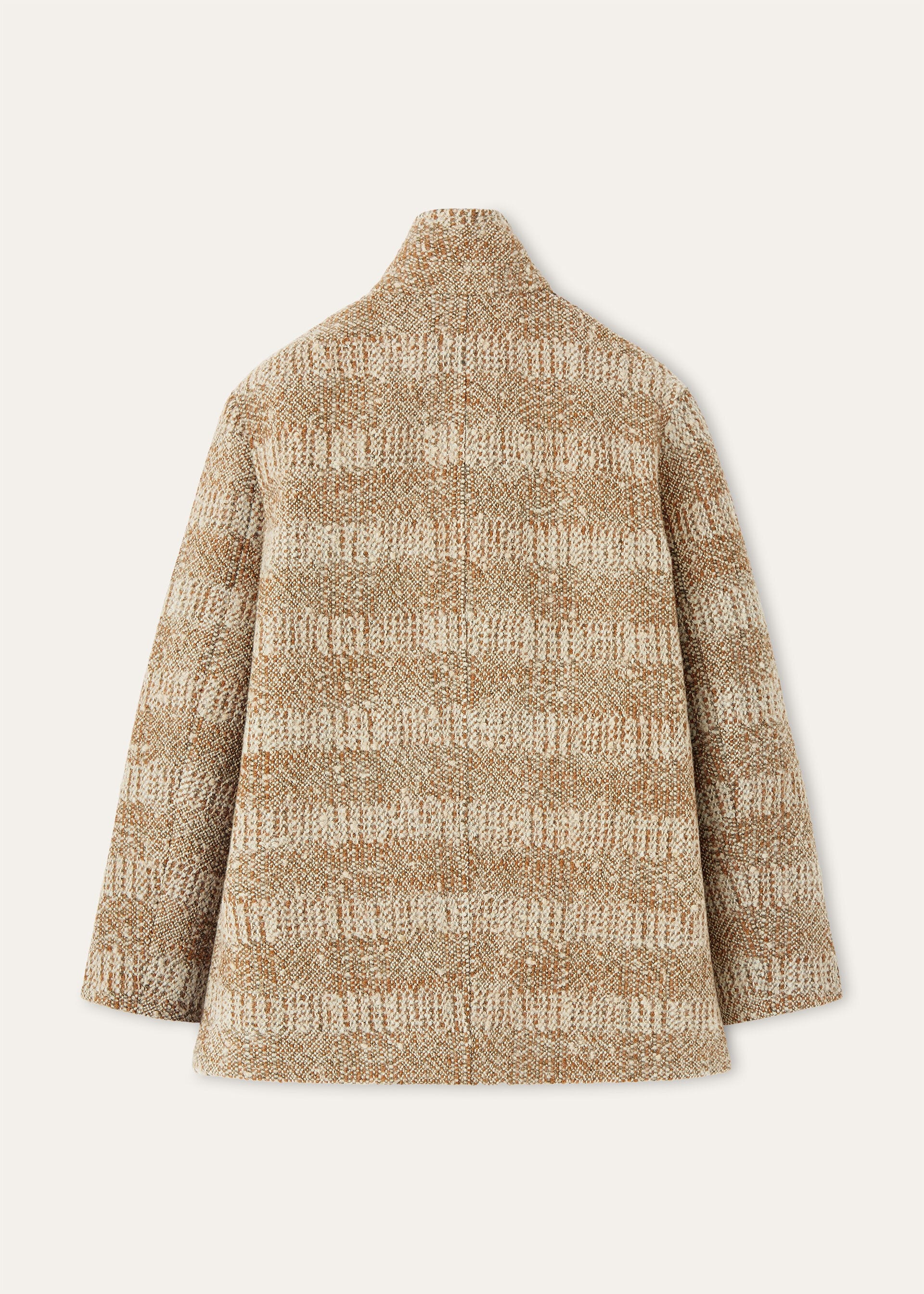 PHILLIP SB COAT NORFOLK TWEED