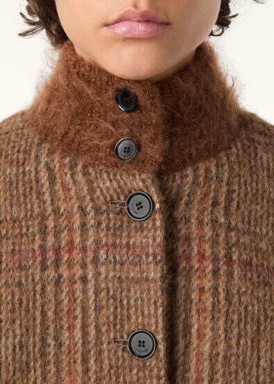 ANDREA CABAN BRUSHED PRINCE OF WALES
