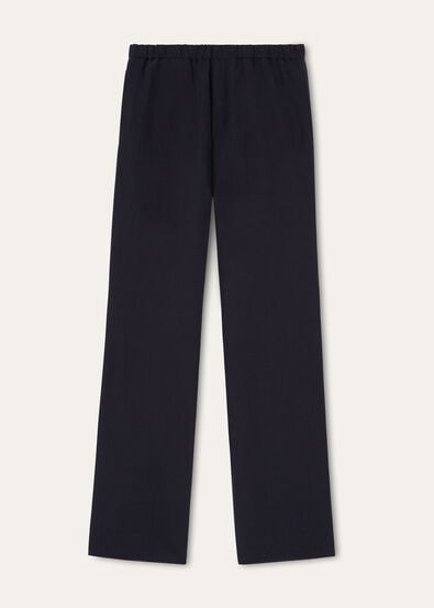 MARLYN TROUSERS LIGHT LINEN SILK