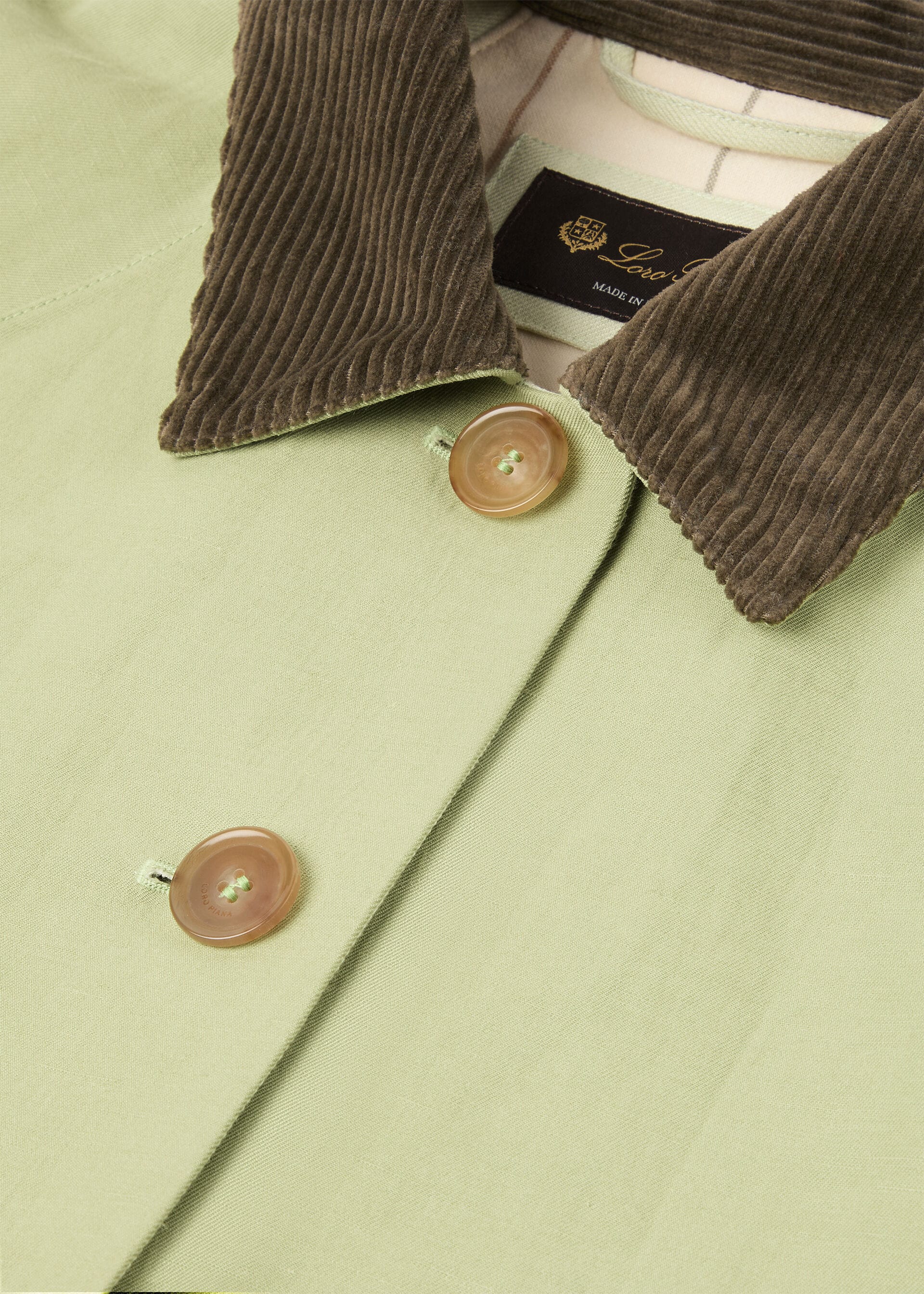 BRODERICK SB COAT LINEN SILK 3L