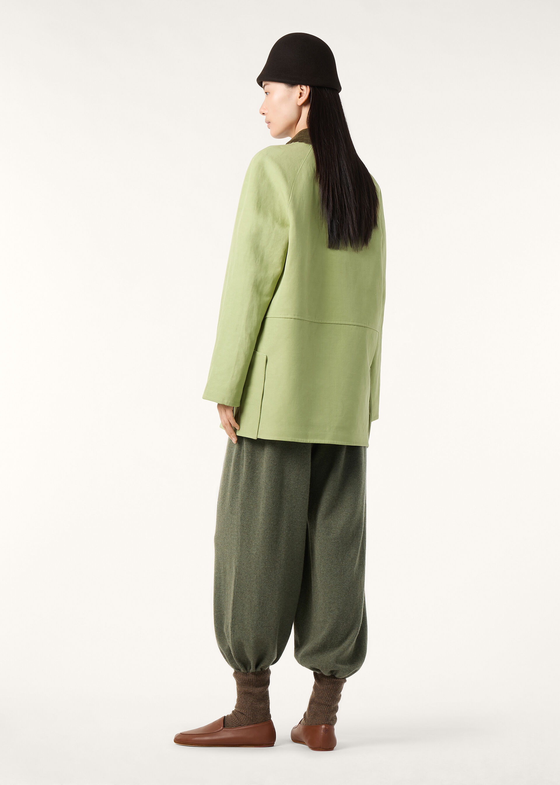 BRODERICK SB COAT LINEN SILK 3L