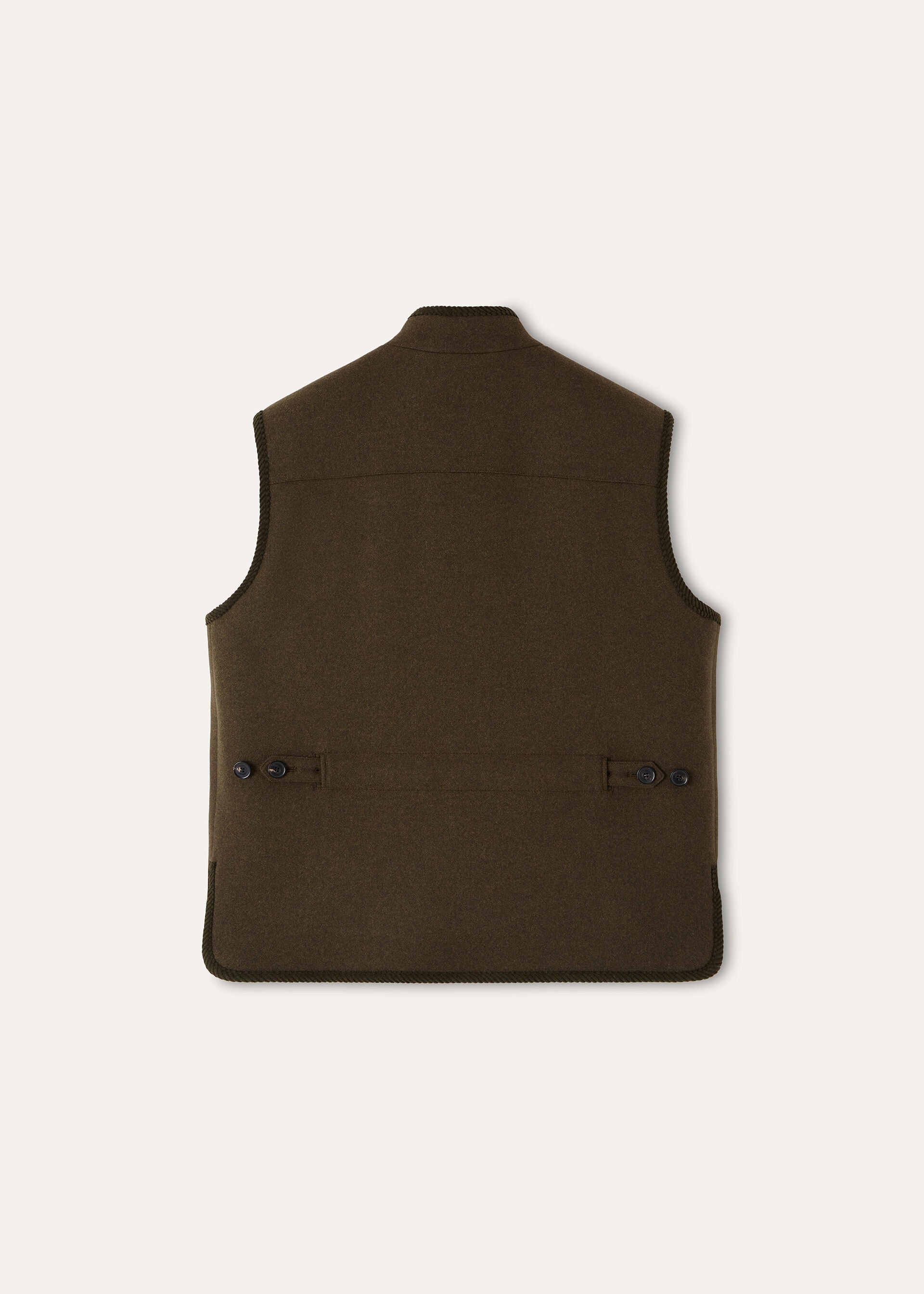 KELVIN VEST HEAVY FELTED WISH CASH