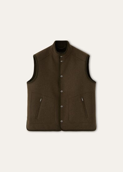 KELVIN VEST HEAVY FELTED WISH CASH
