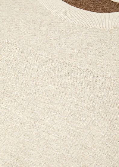 PIAKO CREW NECK SWEATSHIRT DOUBLE WOOL COTTON