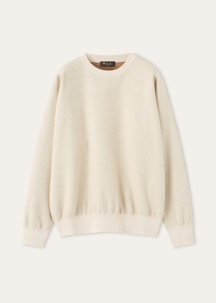 PIAKO CREW NECK SWEATSHIRT DOUBLE WOOL COTTON_FAP7479_10A3_1