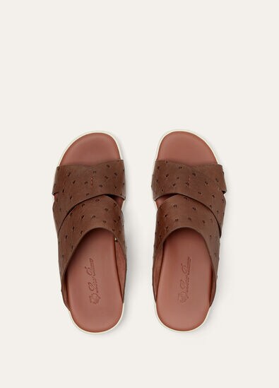 PALM SANDAL WALK OSTRICH
