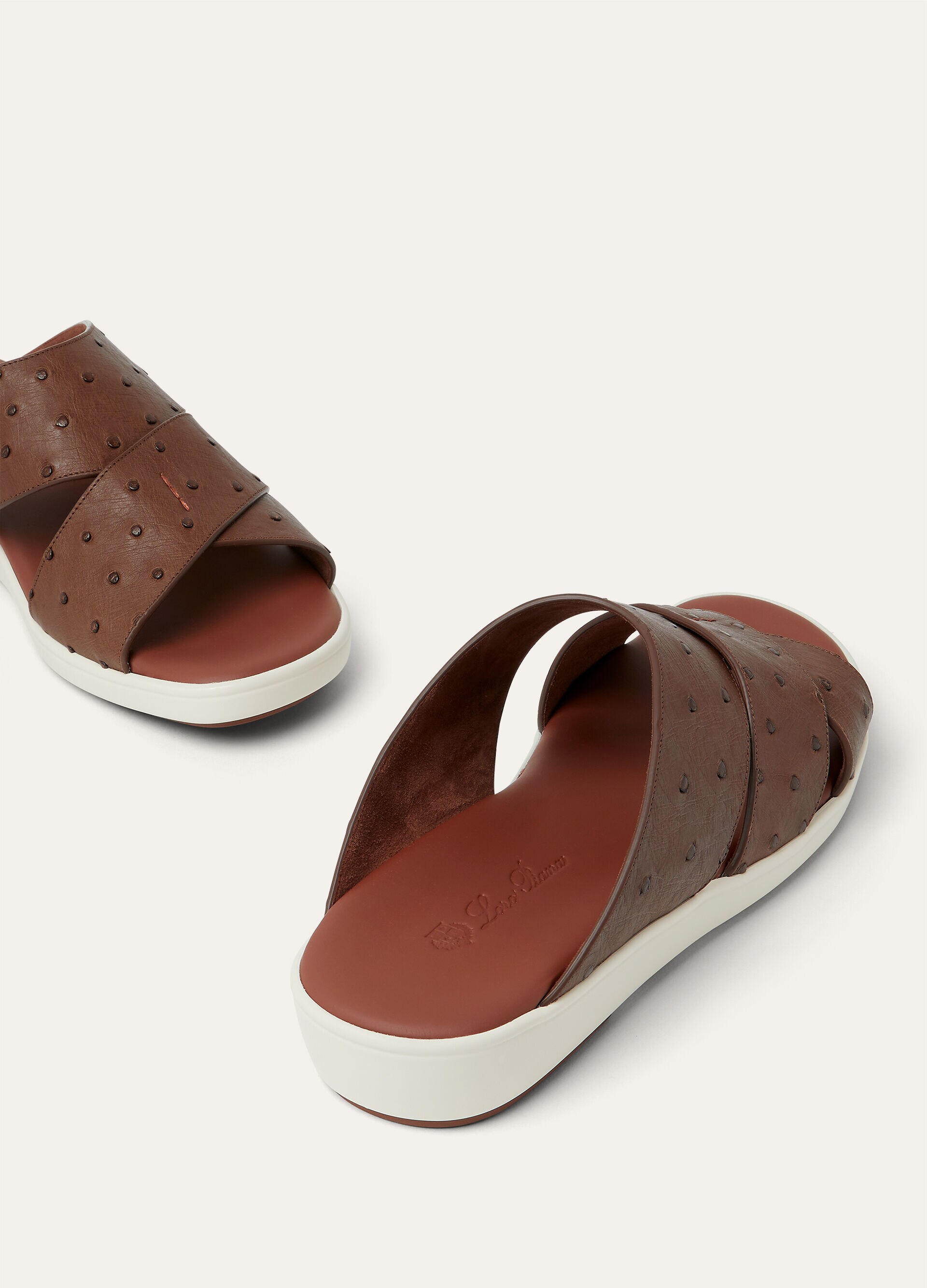 PALM SANDAL WALK OSTRICH