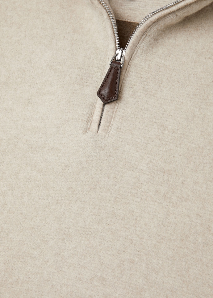 VAL DI FASSA HALF NECK SWEATSHIRT NORCE FLEECE_FAP7582_A0HQ_3