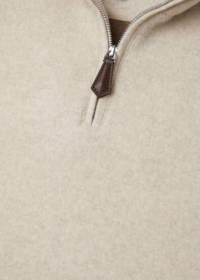 VAL DI FASSA HALF NECK SWEATSHIRT NORCE FLEECE