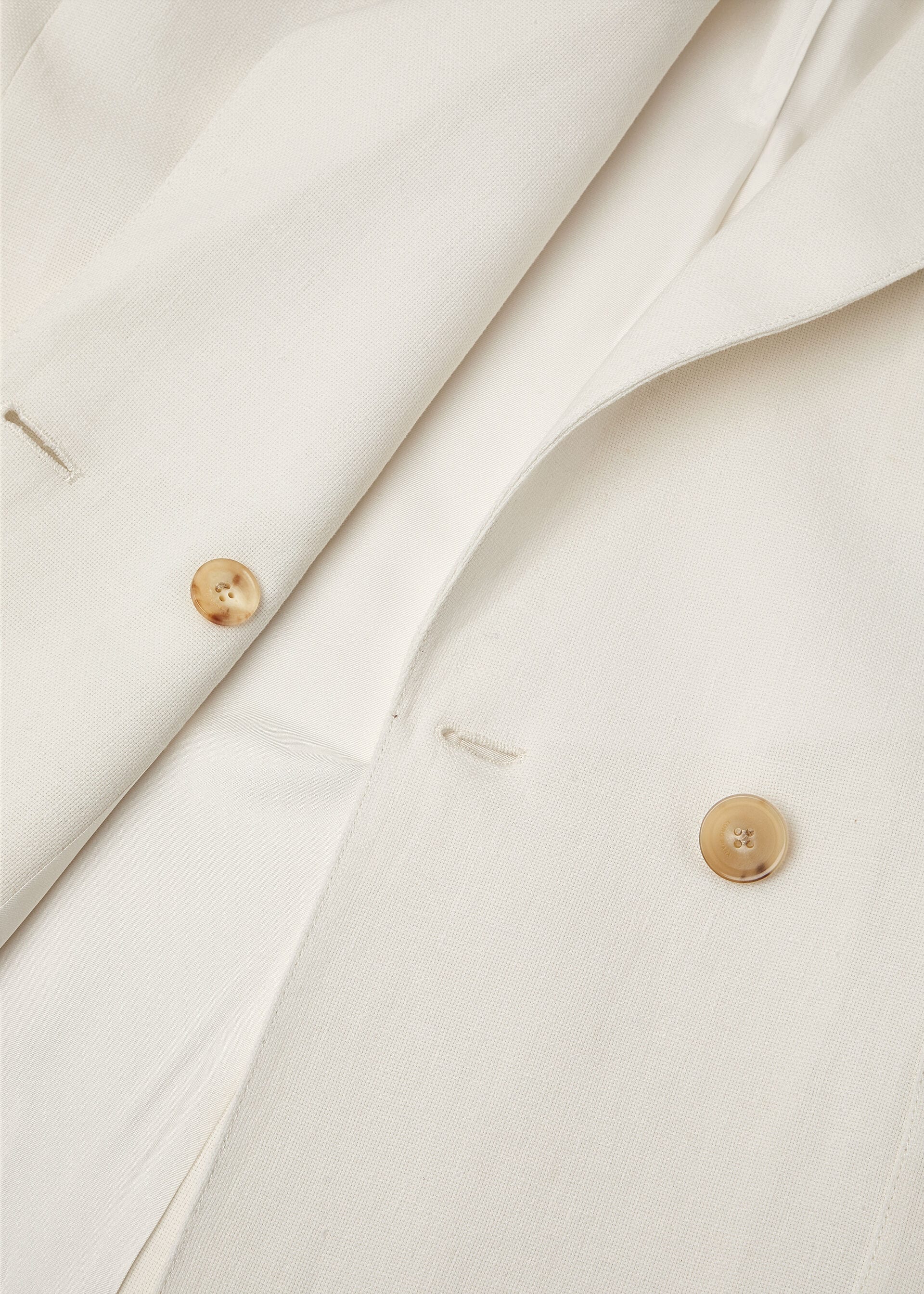 GENNY DB JACKET SUMMER LINEN CREPE NATTE'