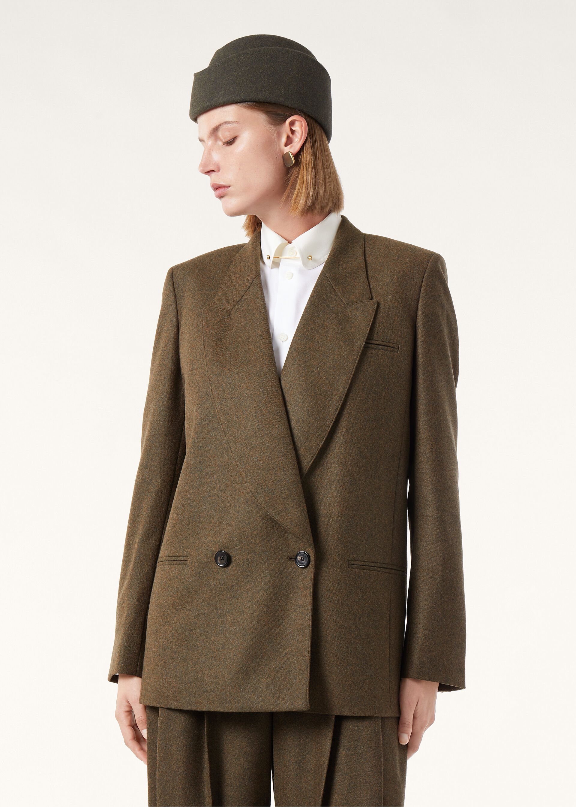 ZENA DB JACKET WISH CASH FLANNEL