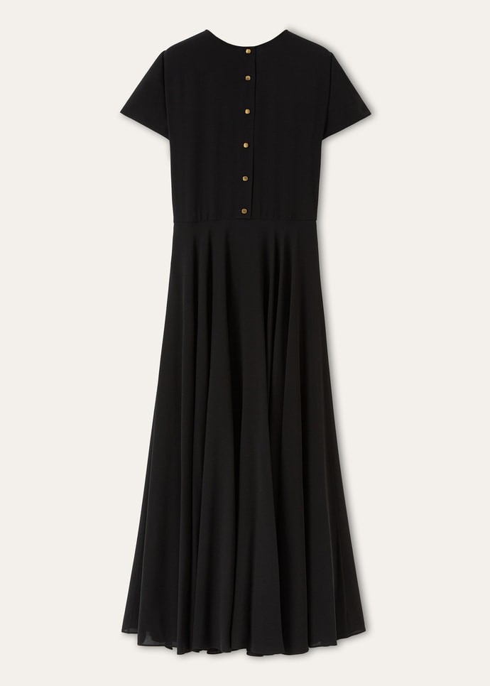 POLINE DRESS CREPE SABLE'_FAP7652_8000_2