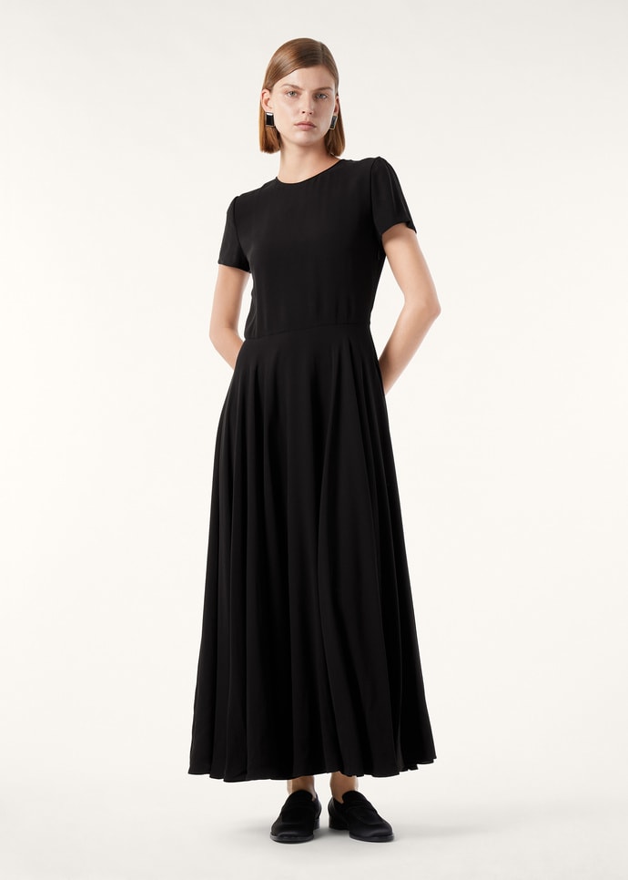 POLINE DRESS CREPE SABLE'_FAP7652_8000_1