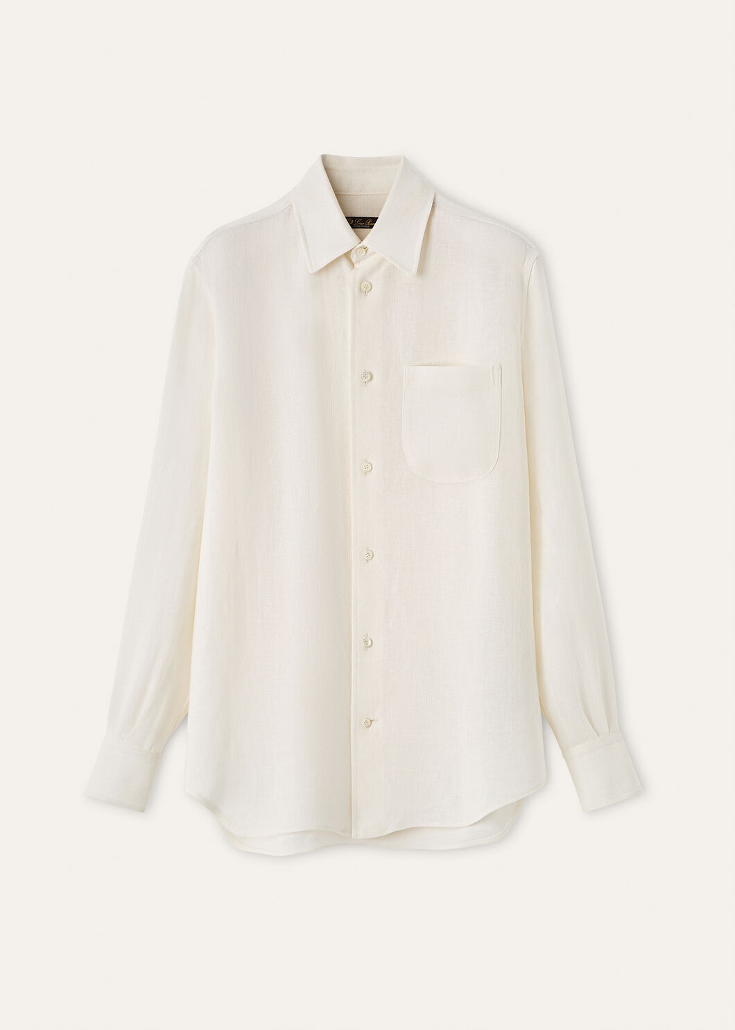 THEA SQUARE COLLAR SHIRT SUMMER LINEN CREPE NATTE'