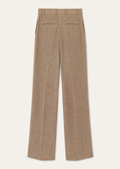 KURT TROUSERS SARTORIAL LINEN CREPE