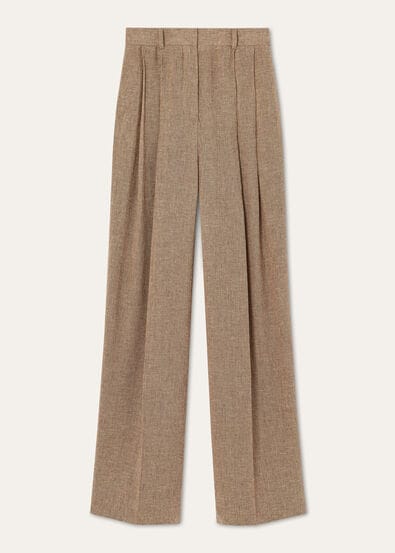 KURT TROUSERS SARTORIAL LINEN CREPE