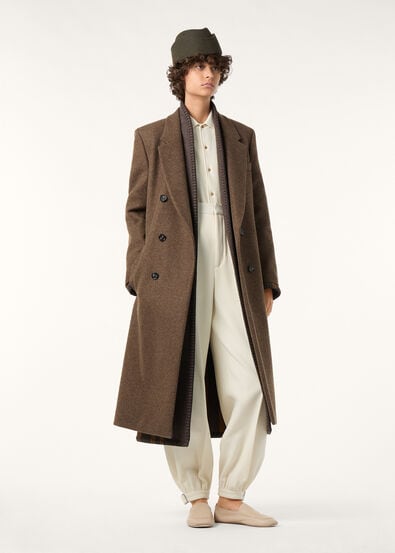 THOM TROUSERS WOOL BEDFORDCORD