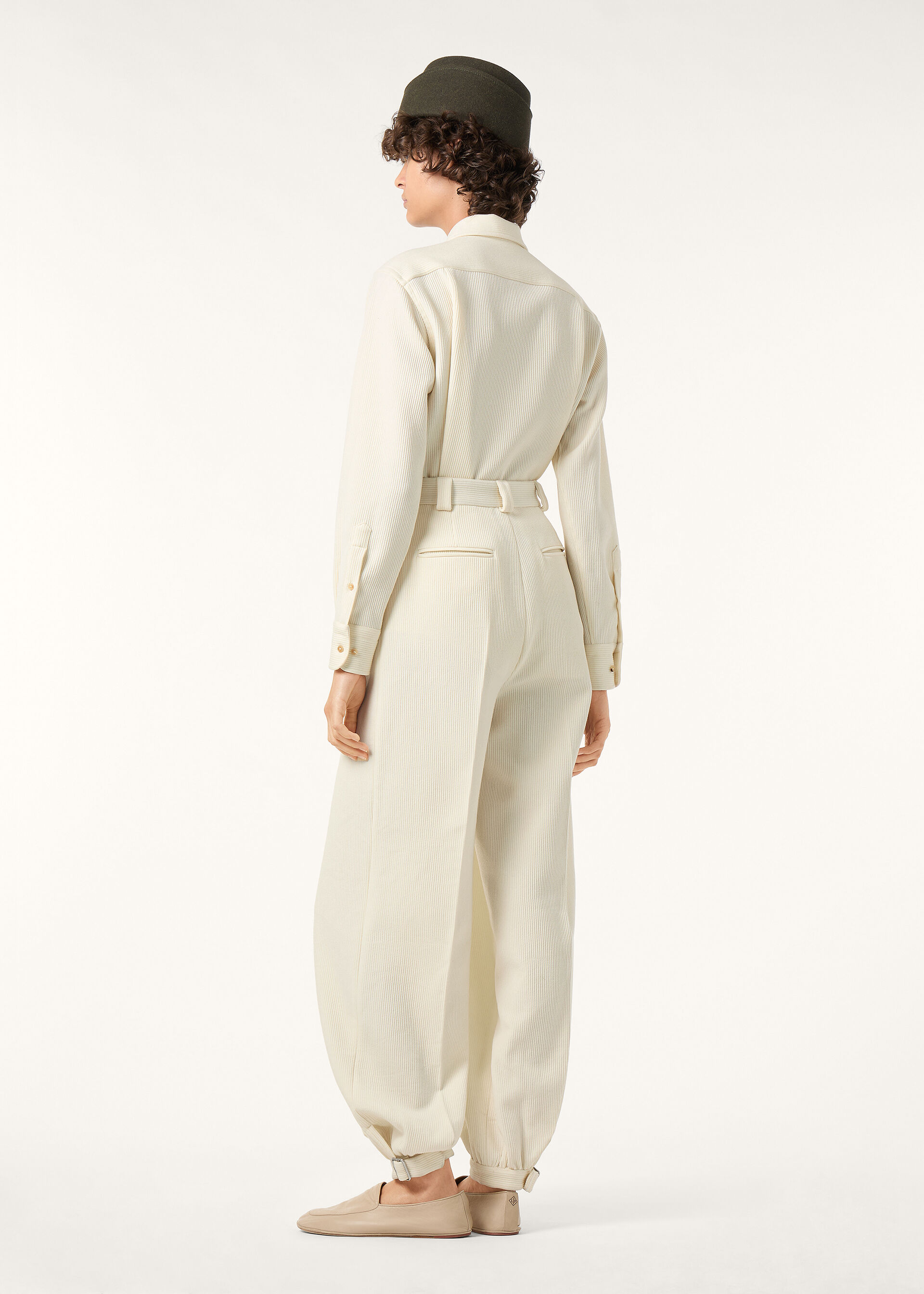 THOM TROUSERS WOOL BEDFORDCORD