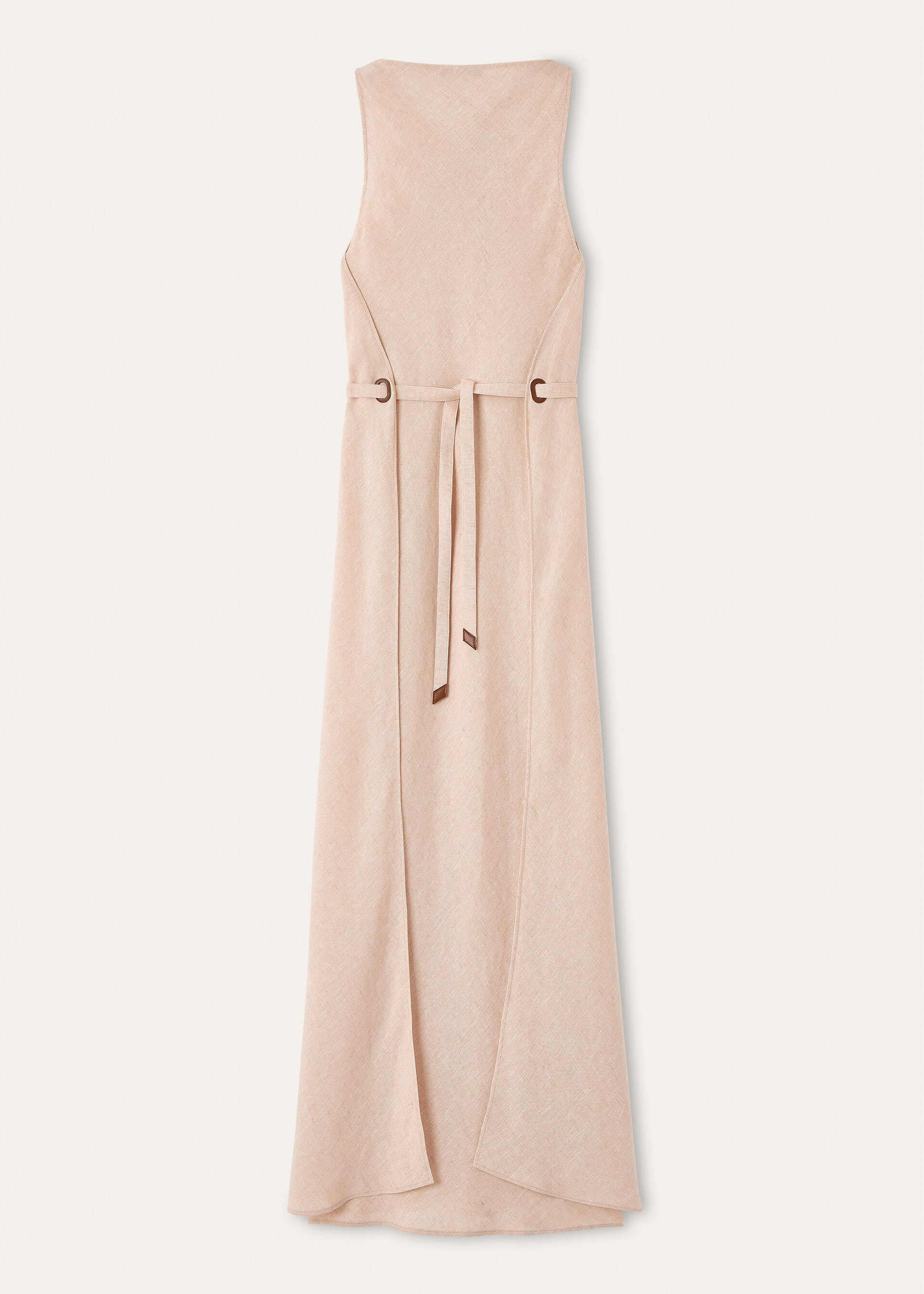MARGOT DRESS SUMMER LINEN CREPE NATTE'