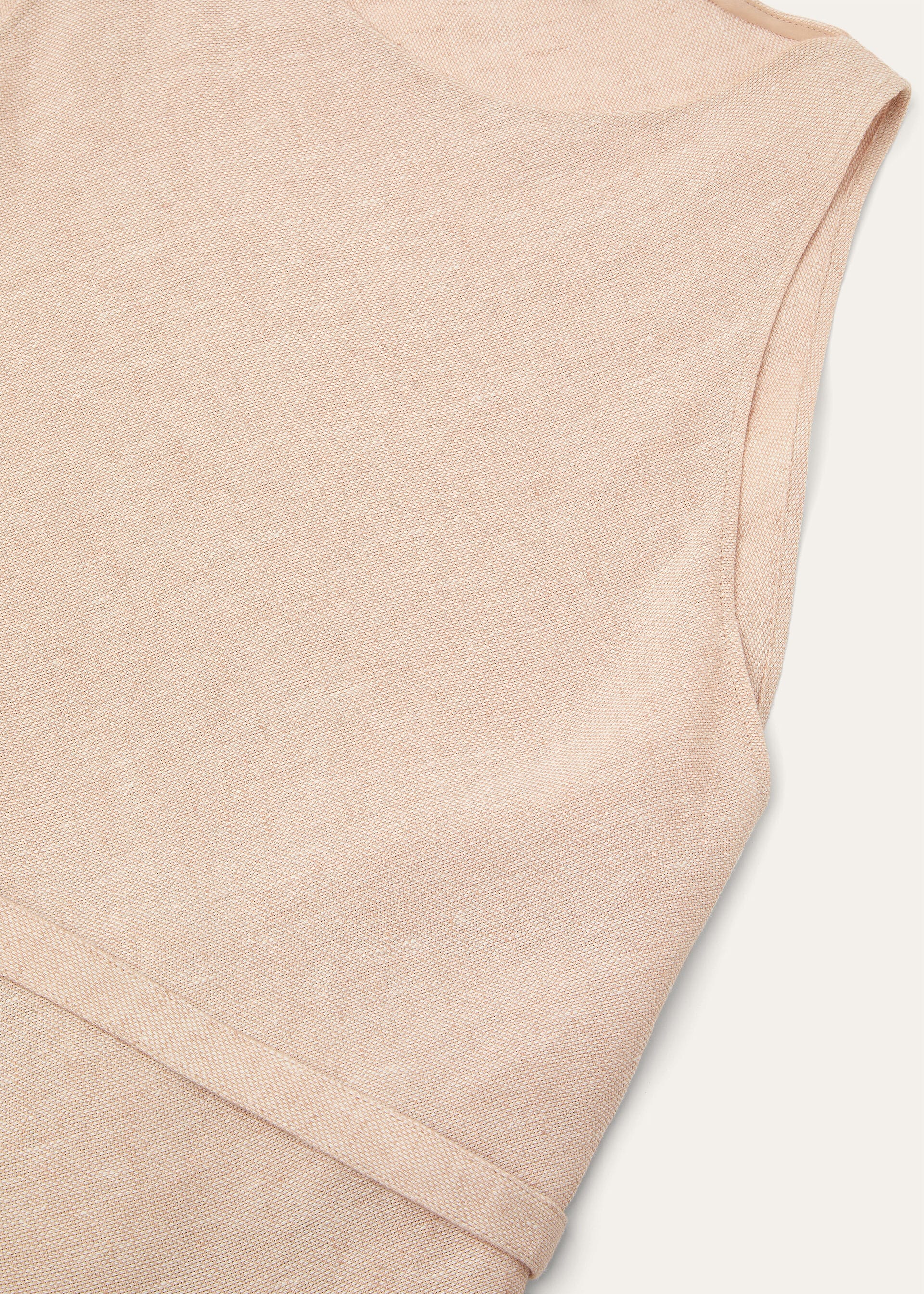 MARGOT DRESS SUMMER LINEN CREPE NATTE'