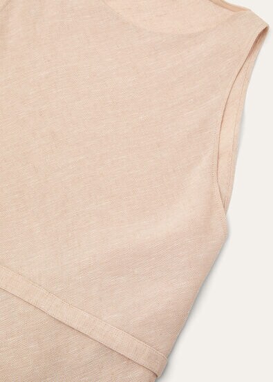 MARGOT DRESS SUMMER LINEN CREPE NATTE'