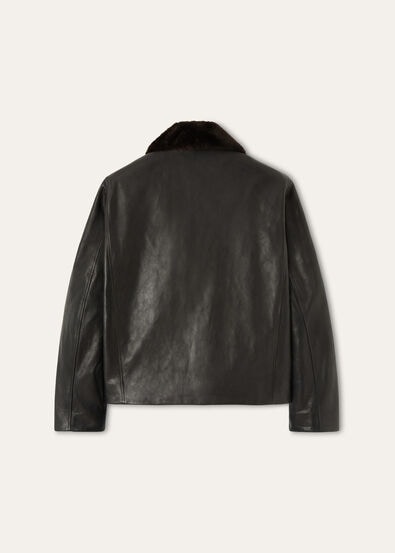 BAYDAN BOMBER GRAINED BABY CALF