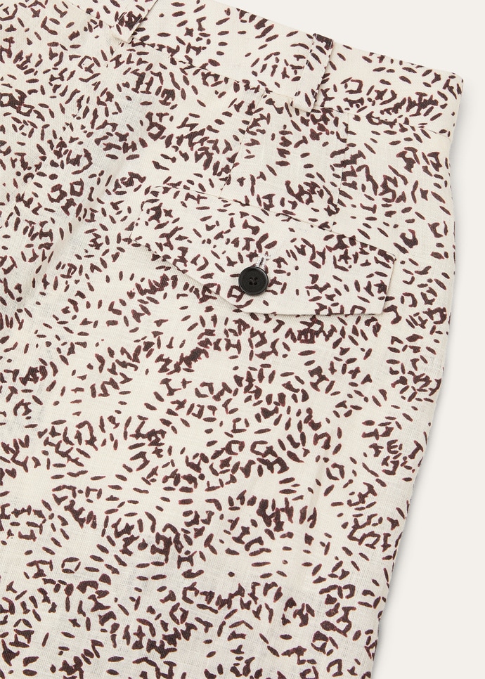 COMBRAY BERMUDA PIOT FIREWORKS LINEN_FAP7954_T1QJ_3