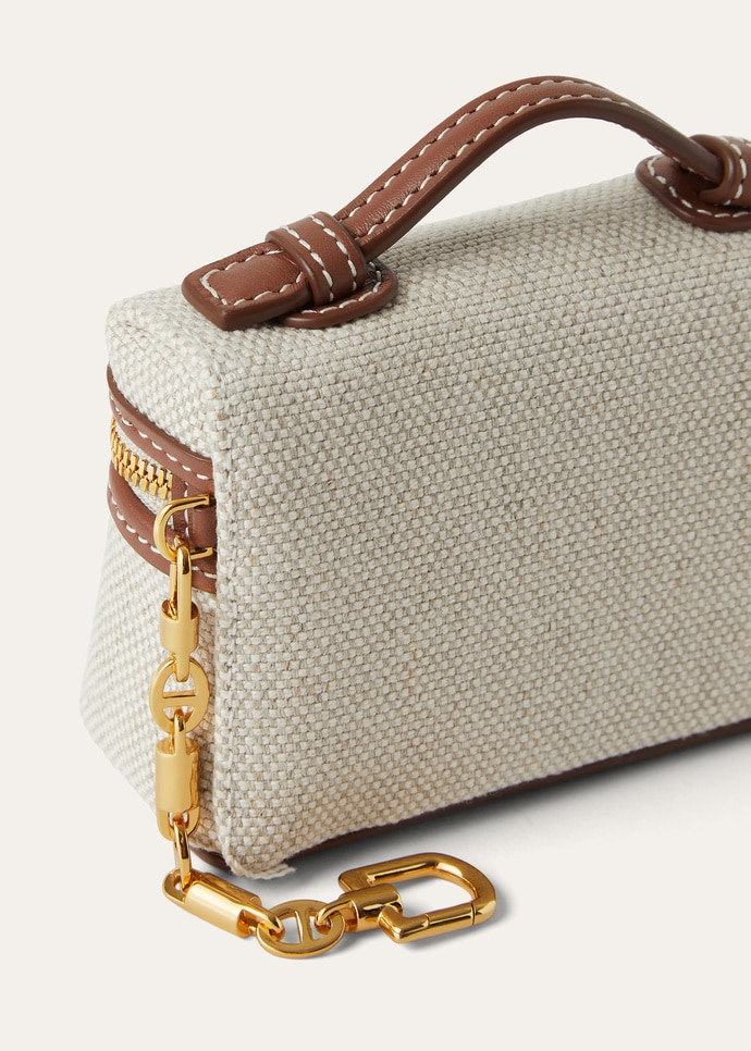 EXTRA POCKET CHARM NATURAL CANVAS/ROUNDED LEATHER_FAP7958_B4NE_NR_3