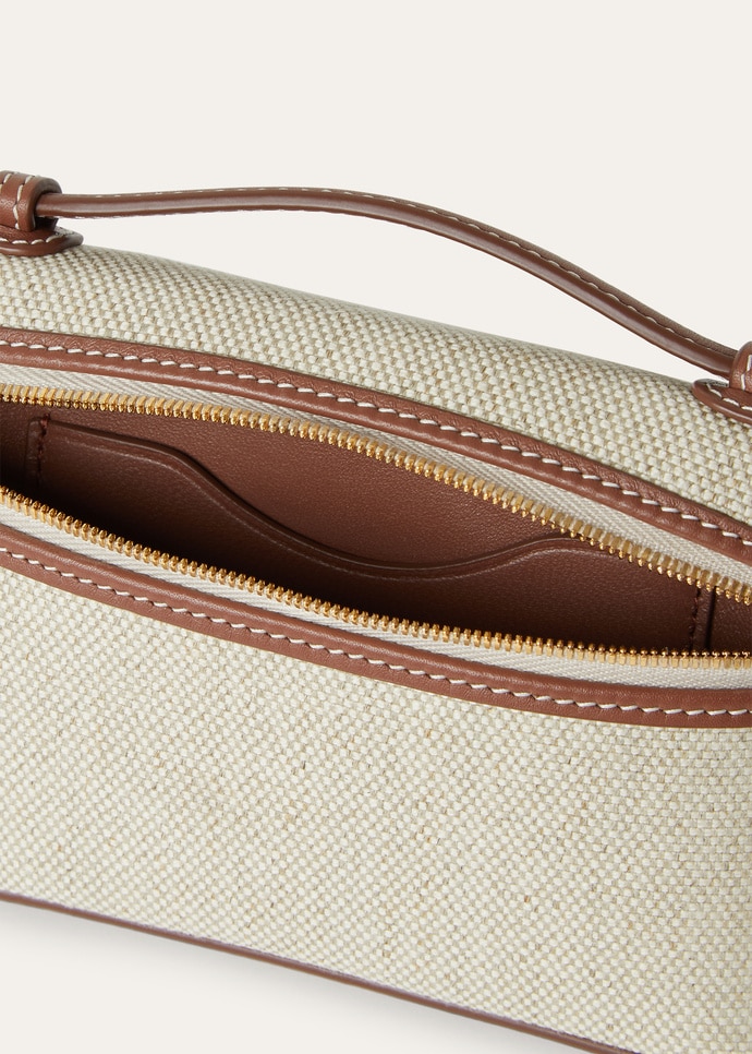 EXTRA POCKET MINI POUCH NATURAL CANVAS/ROUNDED LEATHER_FAP7962_B4NE_NR_3