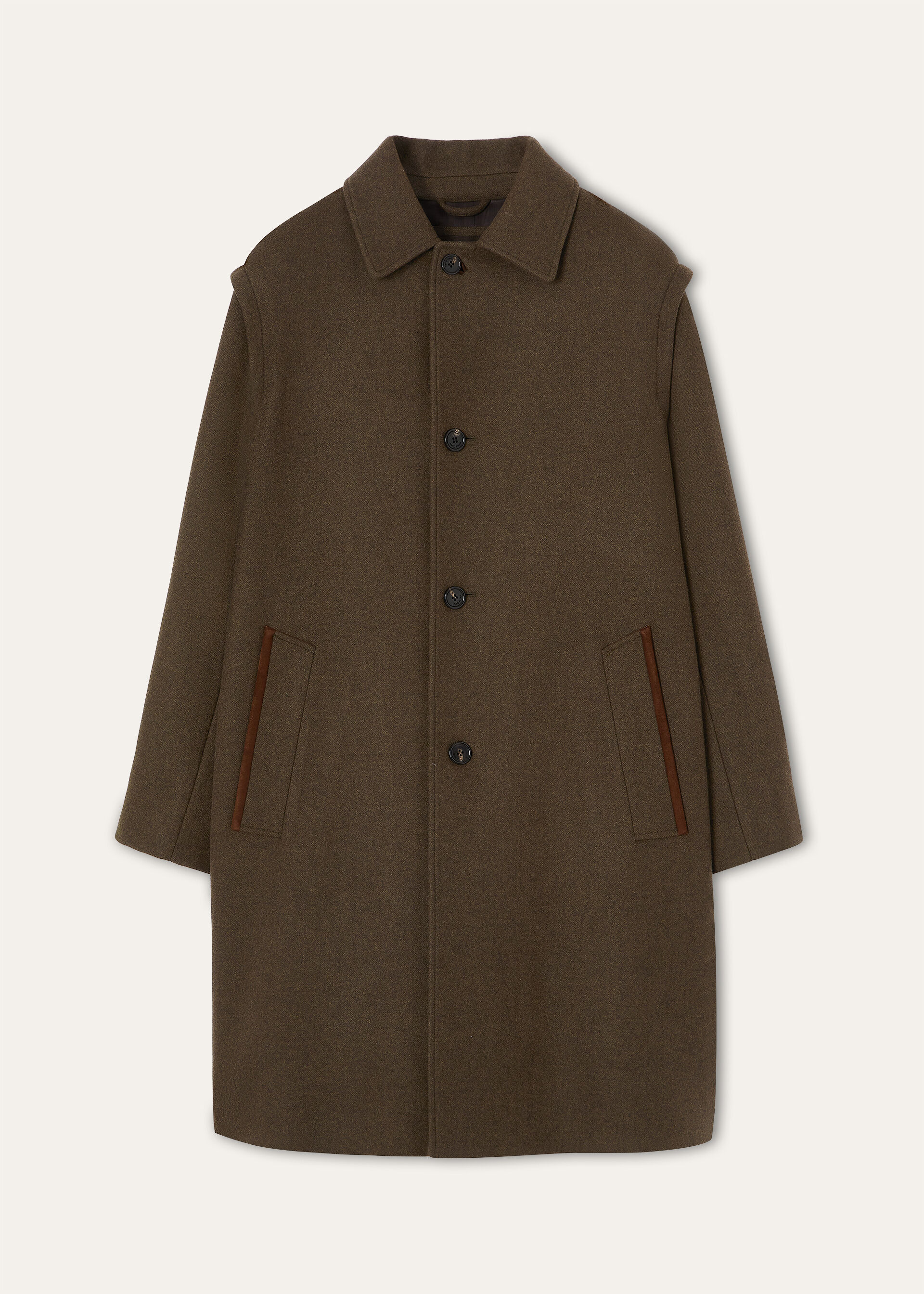 SAVILE COAT HEAVY FELTED WISH CASH