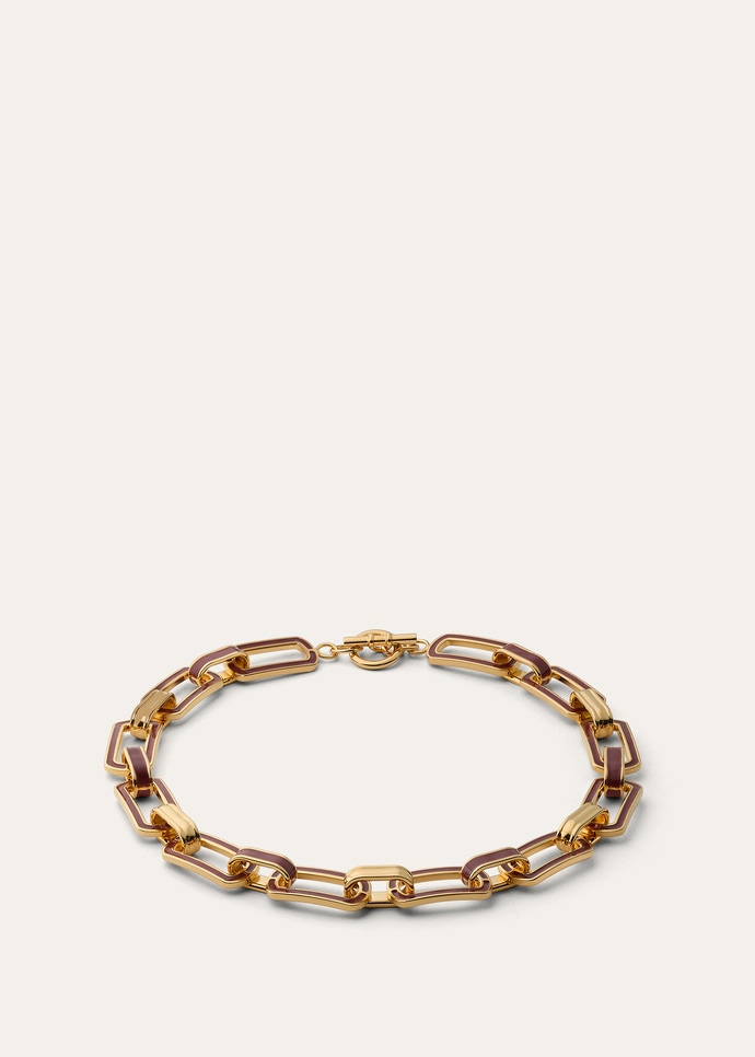 LINK CHAIN NECKLACE WITH ENAMEL_FAP7984_B4DA_NR_1