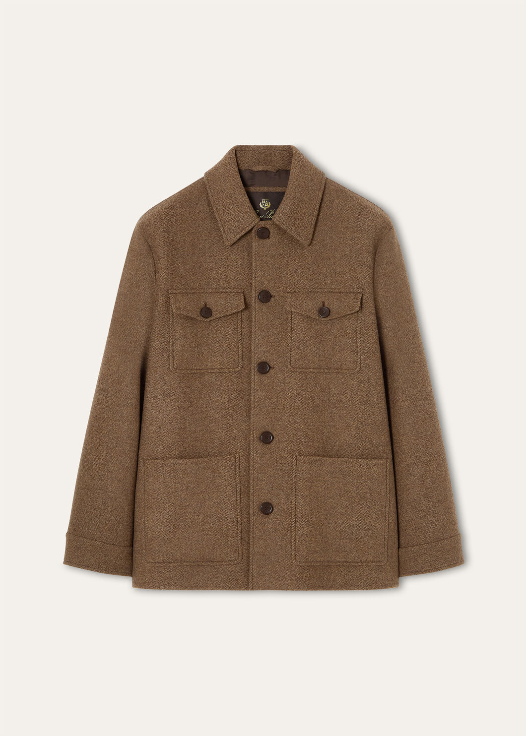 DEVIS CABAN WISH CASH HERRINGBONE DOUBLE
