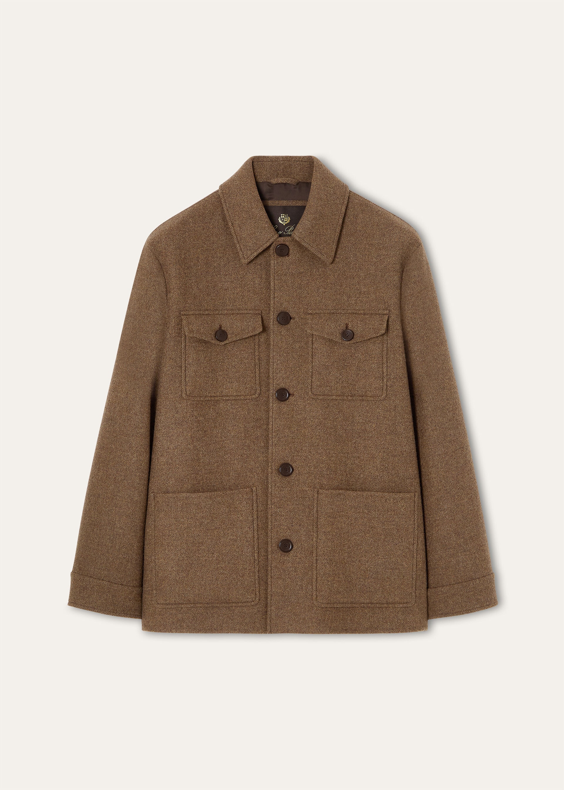 DEVIS CABAN WISH CASH HERRINGBONE DOUBLE