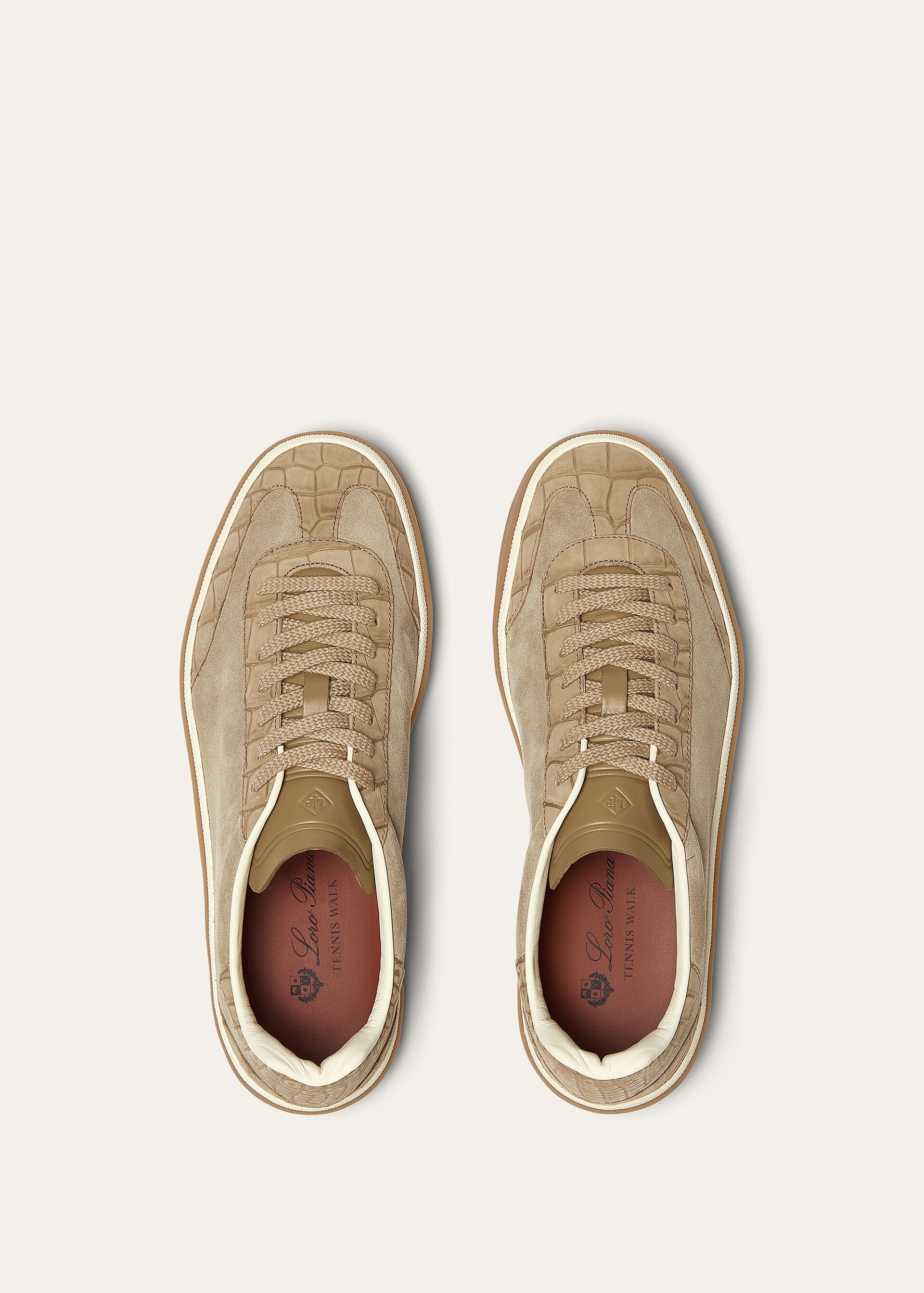 TENNIS WALK SUEDE NABUK ALLIGATOR