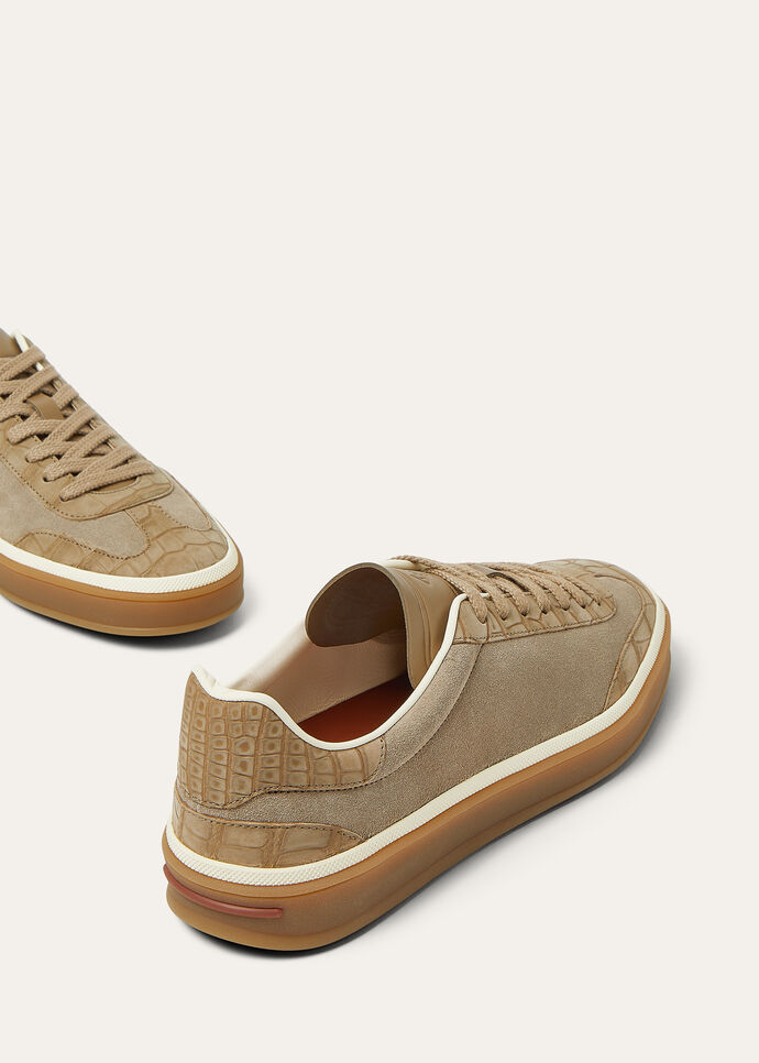 TENNIS WALK SUEDE NABUK ALLIGATOR_FAP8015_H610_6