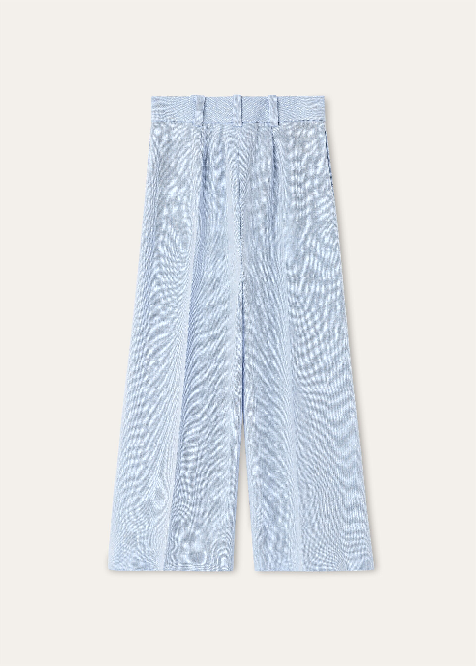 TRAVIS TROUSERS SUMMER LINEN CREPE NATTE'