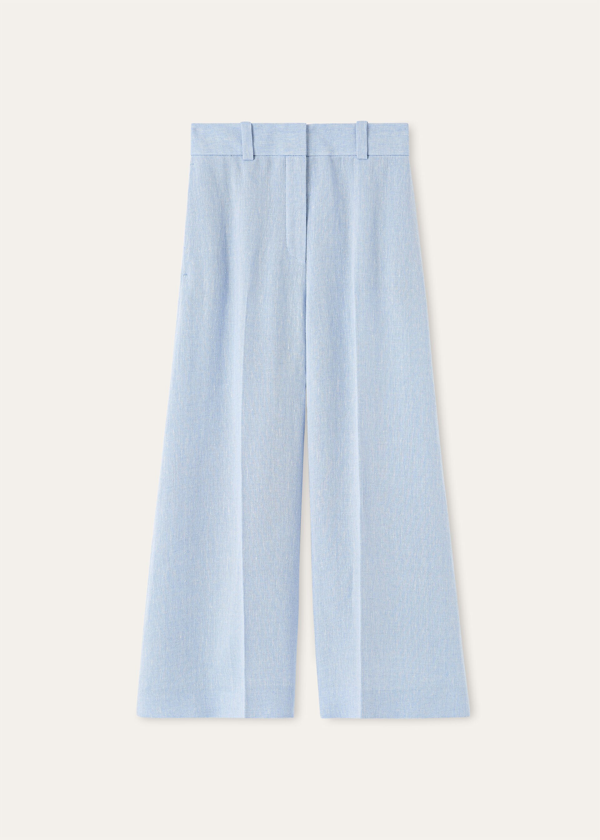 TRAVIS TROUSERS SUMMER LINEN CREPE NATTE'