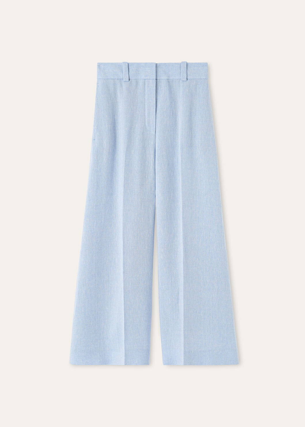 TRAVIS TROUSERS SUMMER LINEN CREPE NATTE'