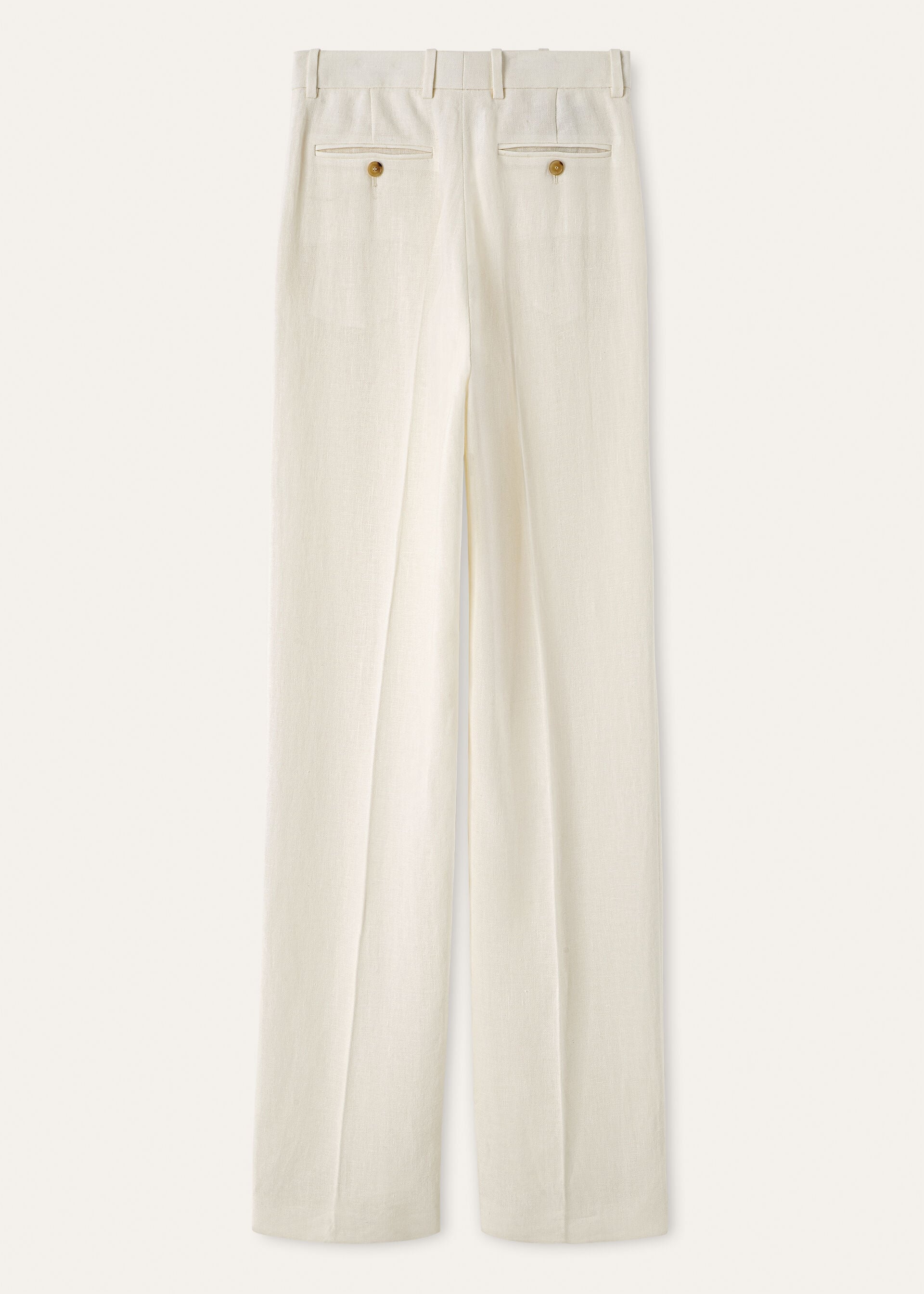 CHAD TROUSERS SUMMER LINEN CREPE NATTE'