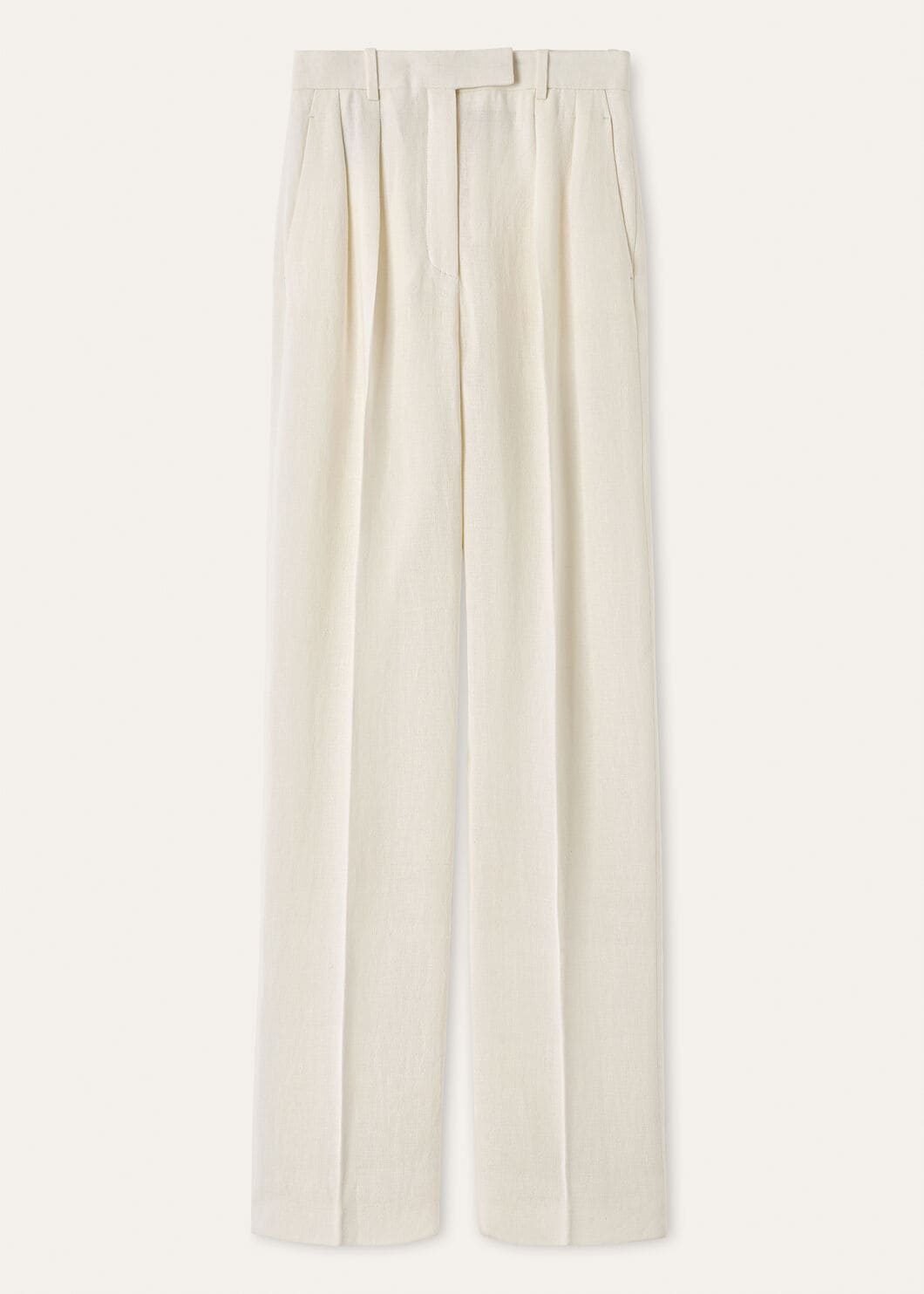 CHAD TROUSERS SUMMER LINEN CREPE NATTE'