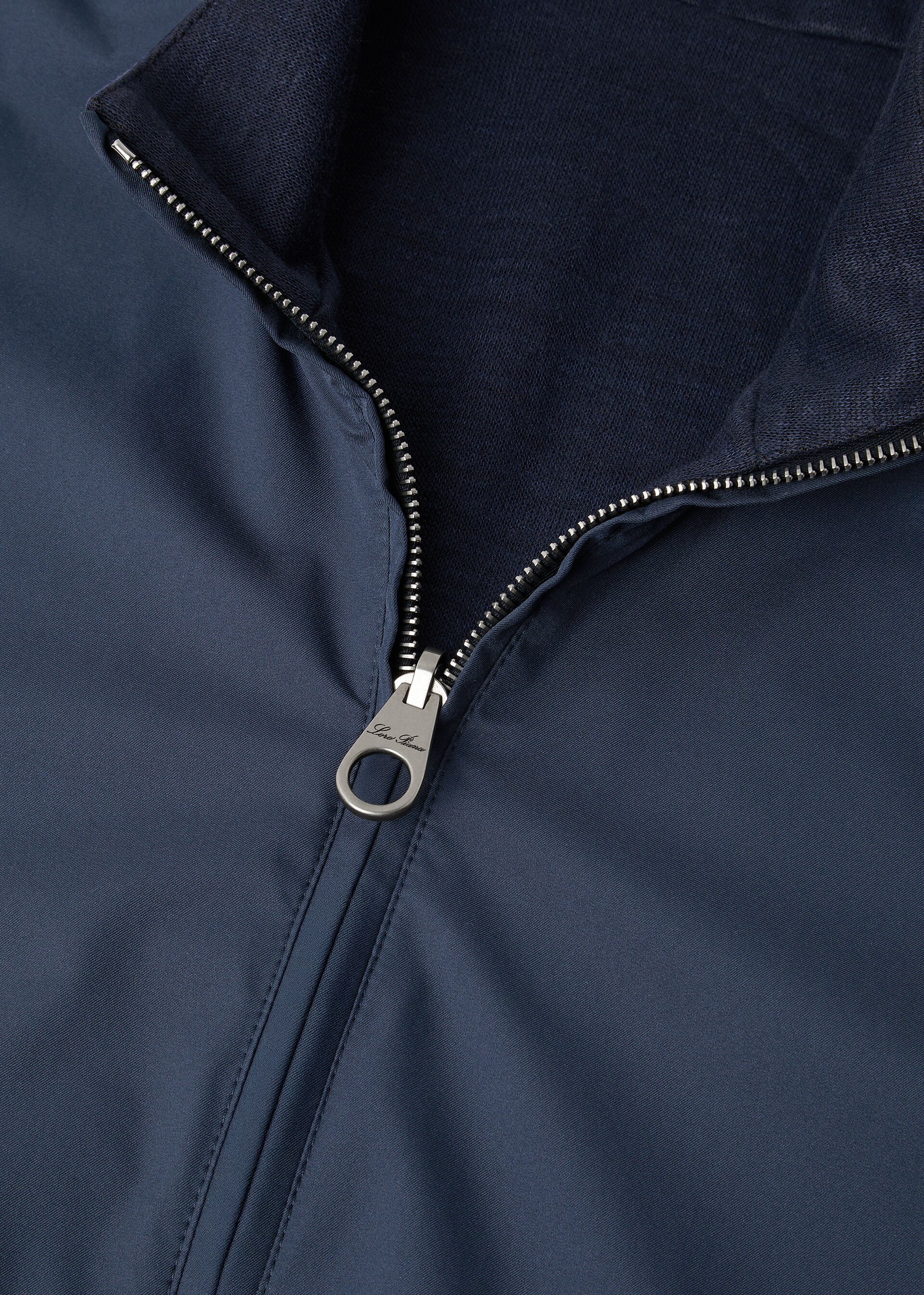 LORO PIANA VEST WIND/JERSEY LINEN