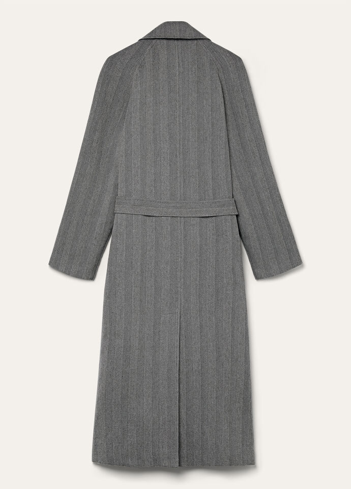 FOSTER DB COAT LINEN WISH CASH RAIN A.F._FAP8318_F6F9_6