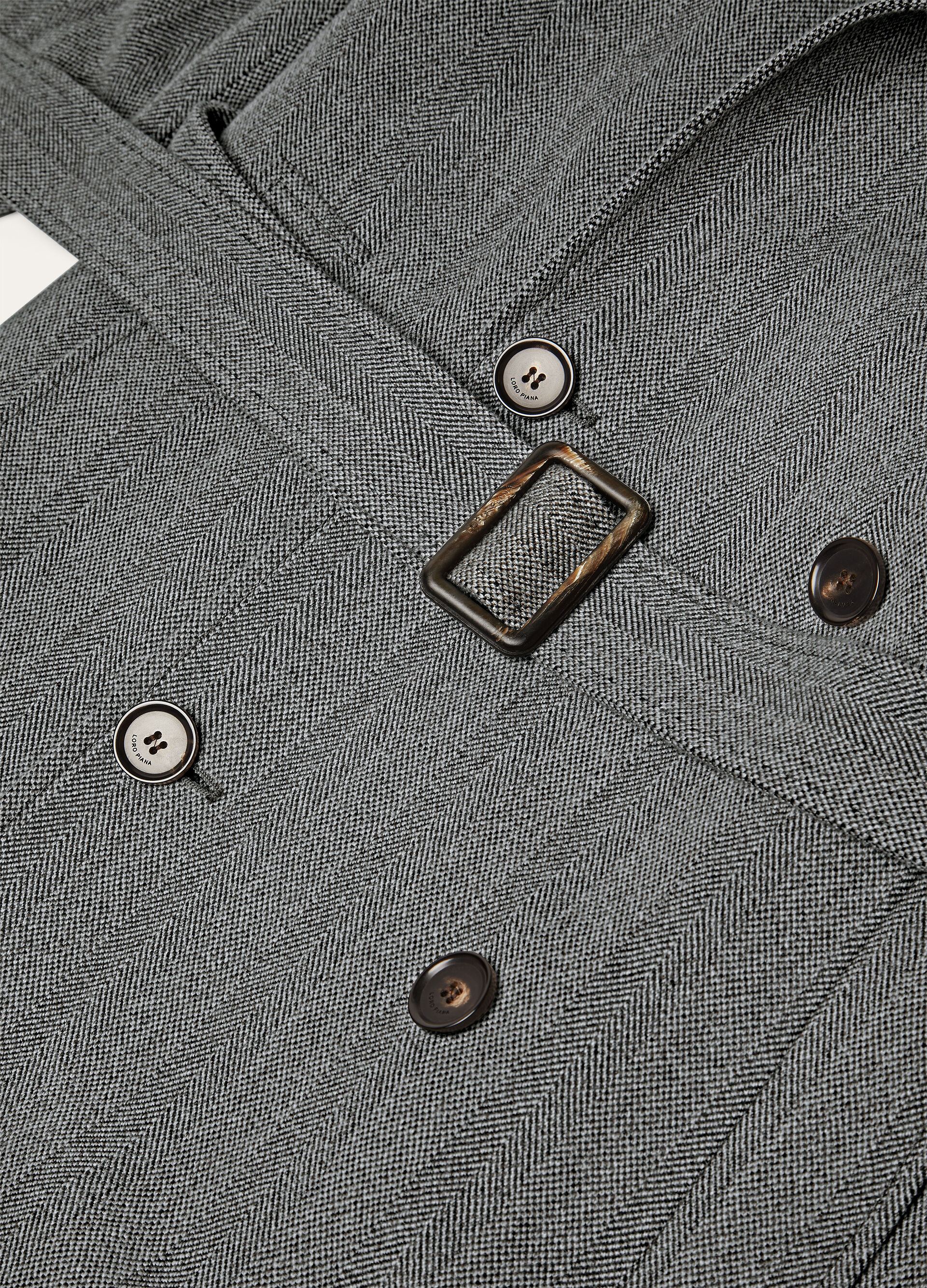 FOSTER DB COAT LINEN WISH CASH RAIN A.F.