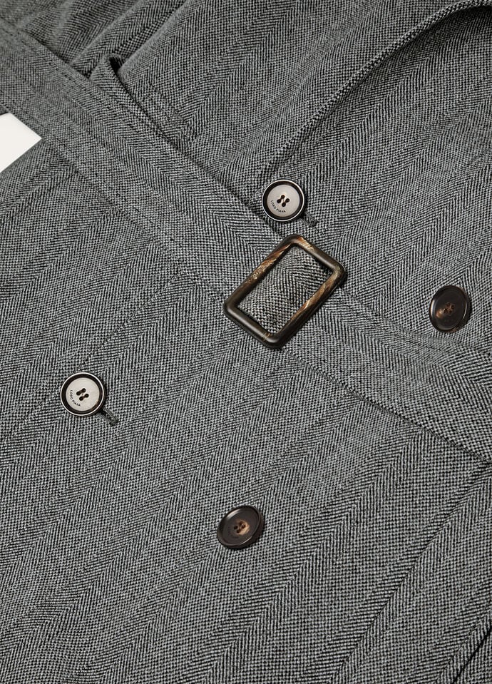 FOSTER DB COAT LINEN WISH CASH RAIN A.F._FAP8318_F6F9_7